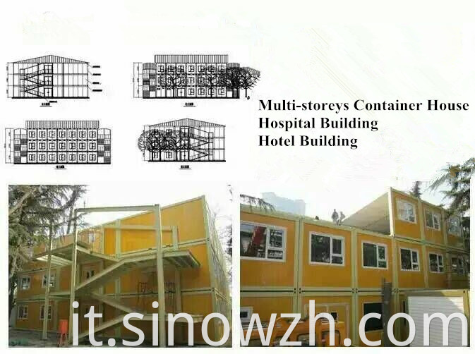 Container house Building hospital and hotel